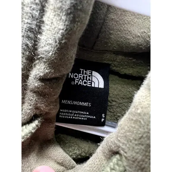 The North Face army green hoodie‎ mens small classic casual streetwear outdoor - Picture 3 of 6